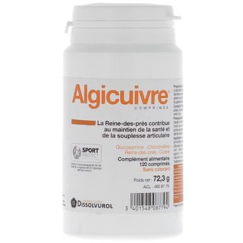 Algicuivre comprimé confort des articulations - boîte de 120 comprimés
