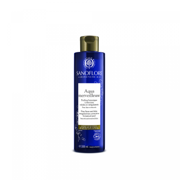 Aqua merveilleuse peeling botanique régénérant Sanoflore - flacon de 200 ml