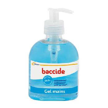 Gel main hydroalcoolique Baccide - flacon pompe de 300 ml