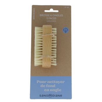 Brosse à ongles 2 faces Sanodiane - 1 brosse