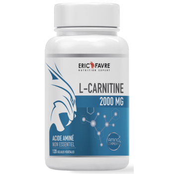 L-carnitine 2000mg Eric Favre - pot de 120 gélules