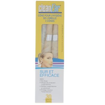 Cleanear cone pour hygiène oreille - 2 cones