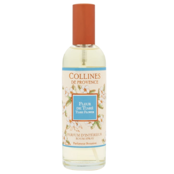 Parfum d'intérieur fleur de tiaré Collines de Provence - flacon de 100ml 