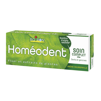 Homéodent soin complet dents et gencives goût chlorophylle Boiron - tube de 75 ml