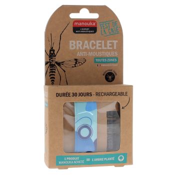 Bracelet anti-moustiques Manouka - 1 bracelet