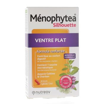Ménophytea Silhouette ventre plat Nutreov - boite de 30 comprimés