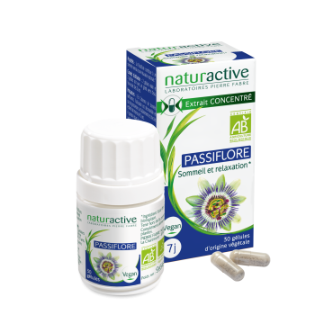 Passiflore bio Naturactive - boite de 30 gélules
