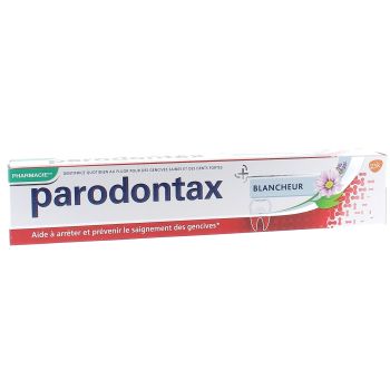 Dentifrice blancheur au fluor Parodontax - tube de 75 ml