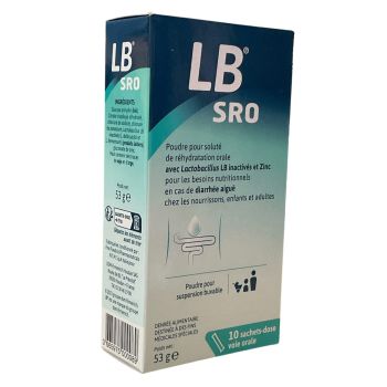LB Sro poudre pour soluté Adare Pharmaceuticals - 10 sachets-dose