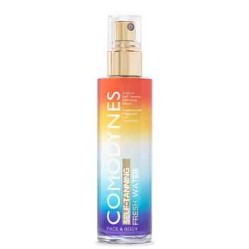 Eau fraîche autobronzante hâle progressif Comodynes - spray de 100ml