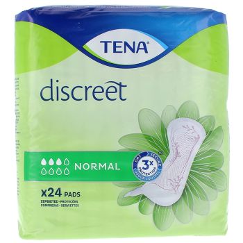 Tena Lady Discreet Normal - 24 protections anatomiques