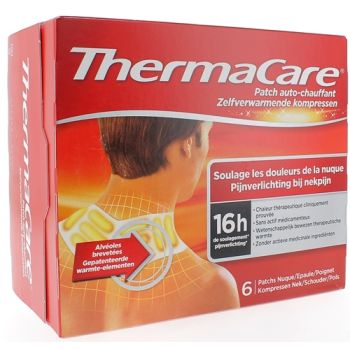 ThermaCare patch auto-chauffant 16h nuque épaule poignet - 6 patchs