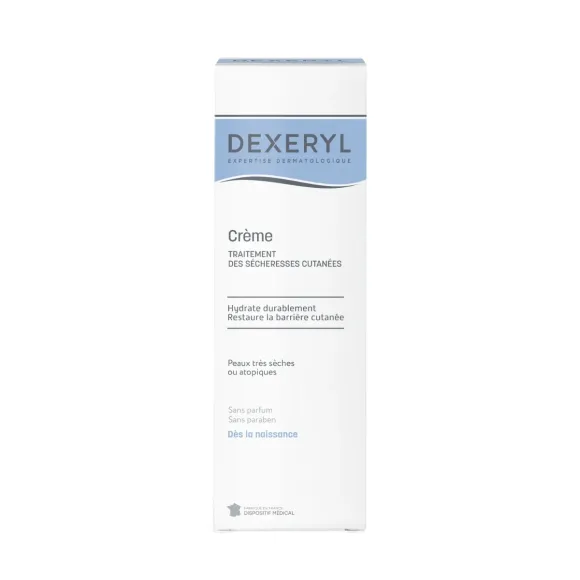 Dexeryl crème traitement des sécheresses cutanées Pierre Fabre - tube de 250g