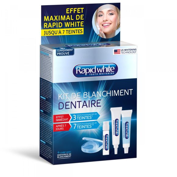 Blanchiment des dents 1 semaine système Rapid white - 1 kit