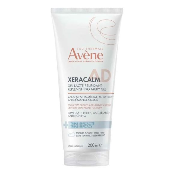 XeraCalm A.D gel lacté relipidant Avène - tube de 200ml