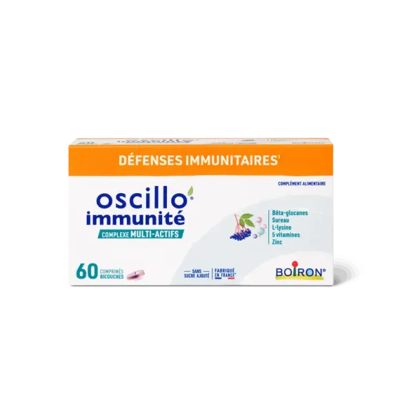 Oscillo immunité complexe multi-actifs Boiron - boîte de 60 comprimés