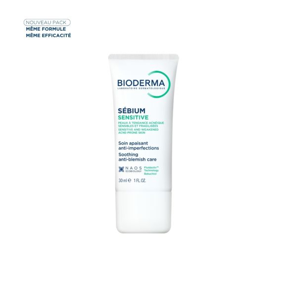 Sébium sensitive soin apaisant anti-imperfections Bioderma - tube de 30 ml