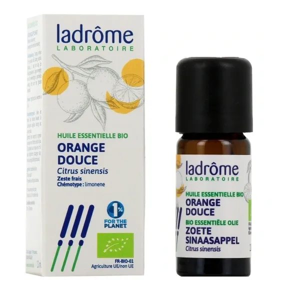 Huile essentielle orange douce Ladrôme - flacon de 10ml