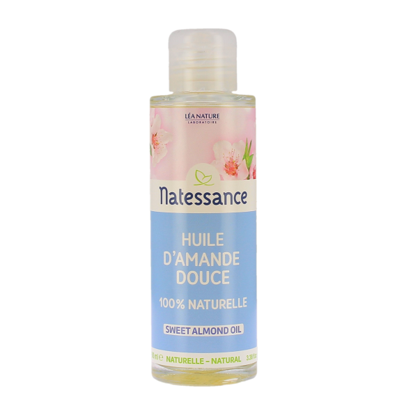 Huile d'amande douce Natessance - flacon de 100ml