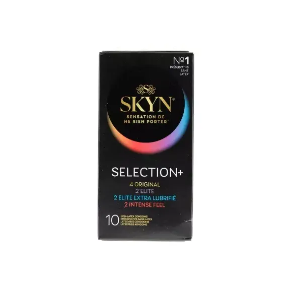 Préservatifs Skyn sélection+ Manix - boîte de 10 préservatifs