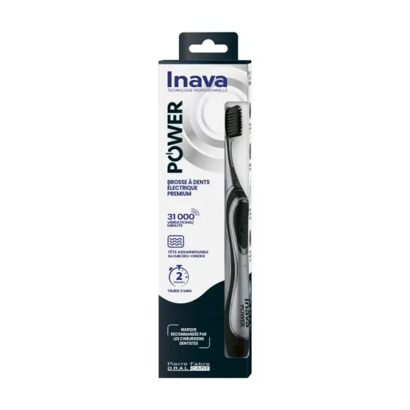 Power brosse à dents électrique premium Inava - 1 brosse à dents électrique