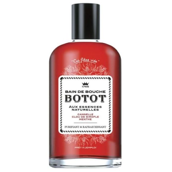 Bain de bouche Cannelle Clou de Girofle Menthe Botot - flacon de 250ml