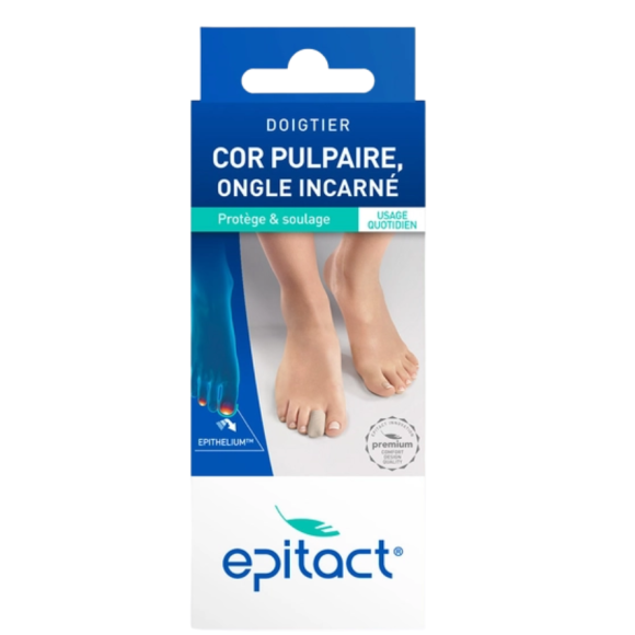 Doigtier cor pulpaire ongle incarné taille M Epitact - boîte d'1 unité 