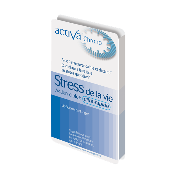 Stress de la vie action ciblée ultra rapide Activa Chrono - boite de 15 gélules