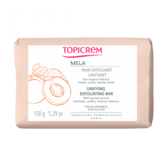 Mela pain exfoliant unifiant Topicrem - pain de 150g