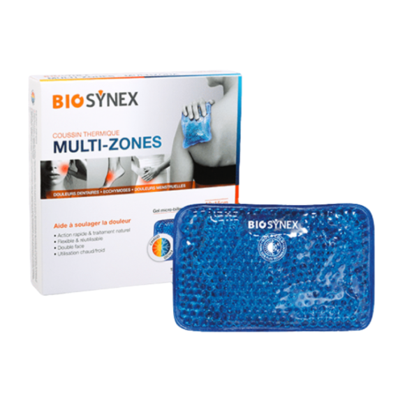 Coussin thermique multi-zones Biosynex - un coussin de 10 x 15cm 