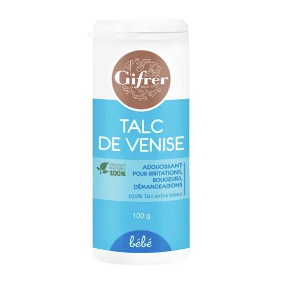 Talc de venise bébé Gifrer - flacon de 100g