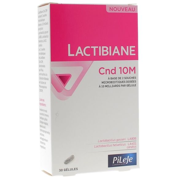 Lactibiane Cnd 10 M Pileje - boîte de 30 gélules