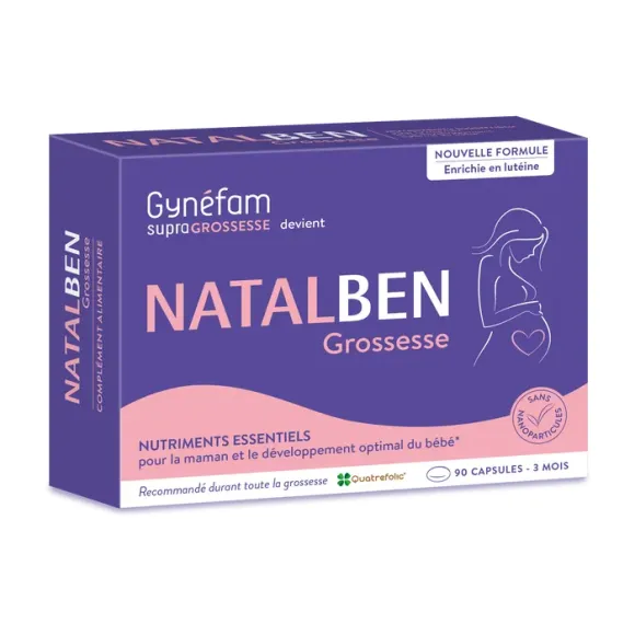 Natalben grossesse laboratoire Effik - boite de 90 capsules