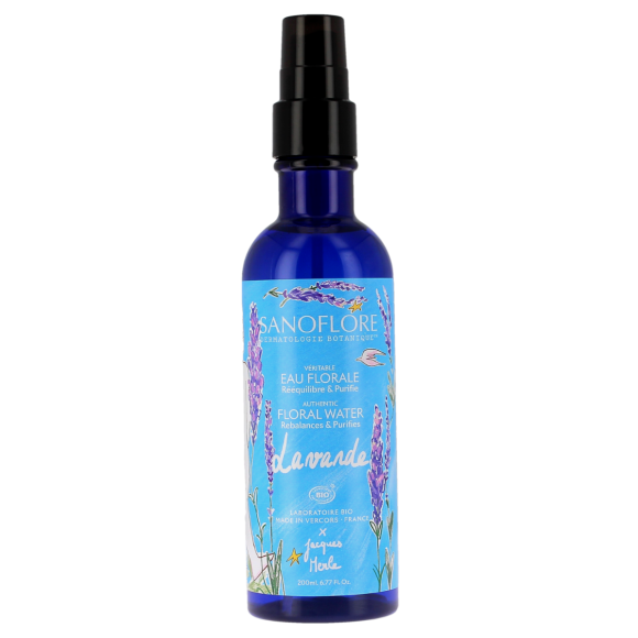 Véritable eau florale lavande bio Sanoflore - spray de 200ml