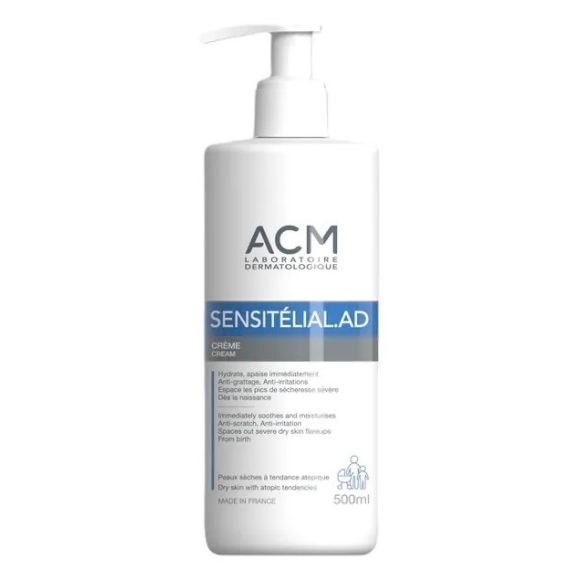 Sensitélial.AD crème visage et corps ACM - flacon-pompe de 500ml