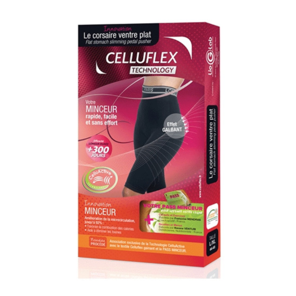 Corsaire ventre plat minceur noir taille L/XL Lioglab - un corsaire 