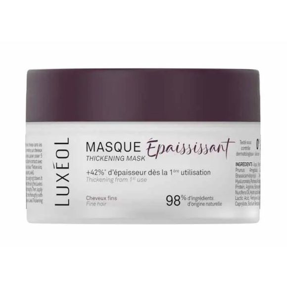 Masque épaississant Luxéol - pot de 200ml