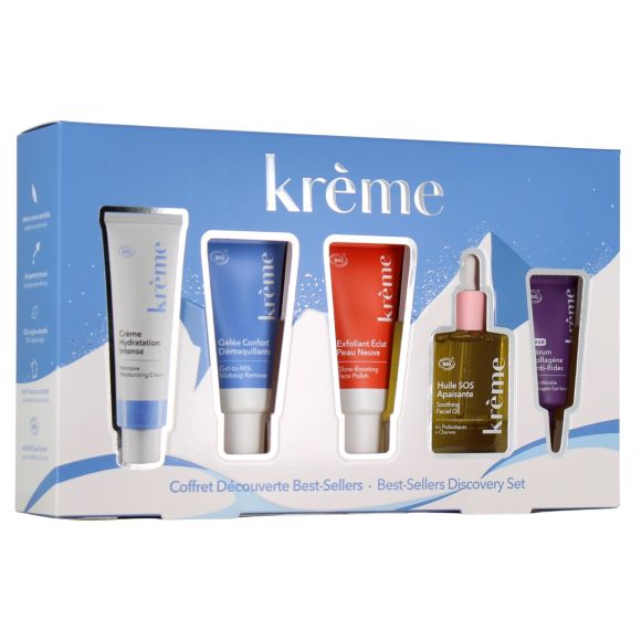 Coffret découverte Best-Sellers Krème - coffret contenant 5 produits