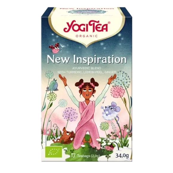 New inspiration bio Yogi Tea - boite de 17 sachets
