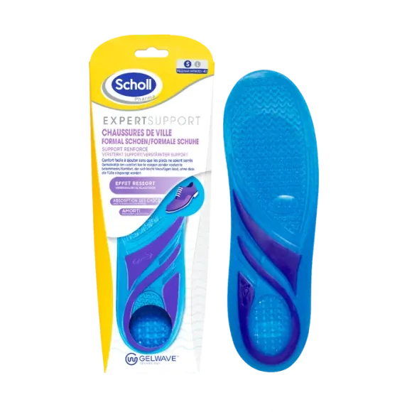 Expert support semelles chaussures de ville taille S Scholl - 1 paire de semelles