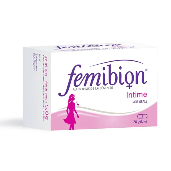 Femibion intime Procter & Gamble - boîte de 28 gélules