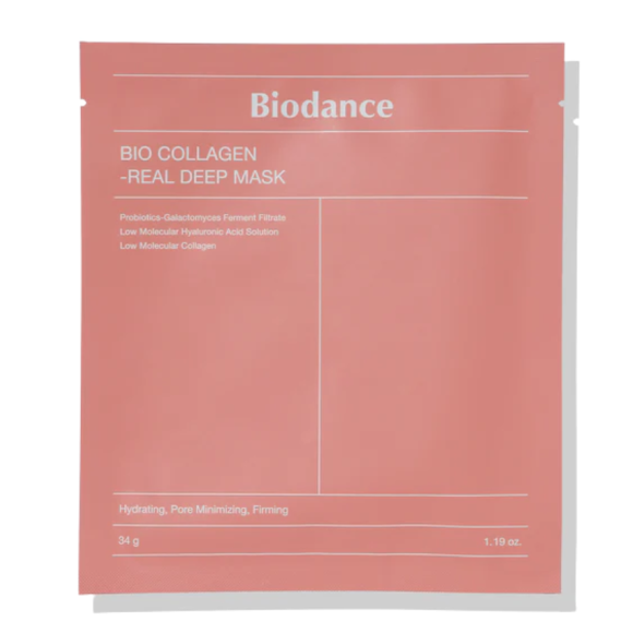 Masque bio Collagen-Real Deep Mask Biodance - sachet de 1 masque 