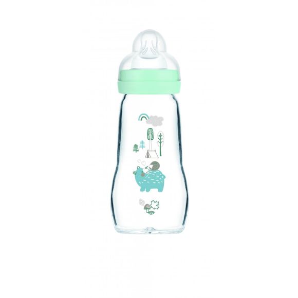 Biberon en verre 0mois et + MAM - 1 biberon 260 mL
