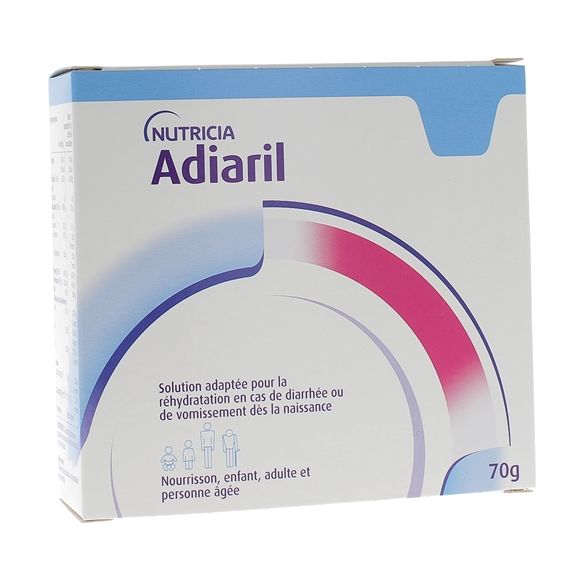 Adiaril solution de réhydratation pour bébé - boîte de 10 sachets