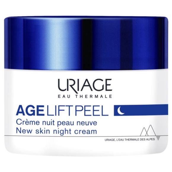 Age Lift Peel Crème nuit peau neuve Uriage - pot de 50 ml