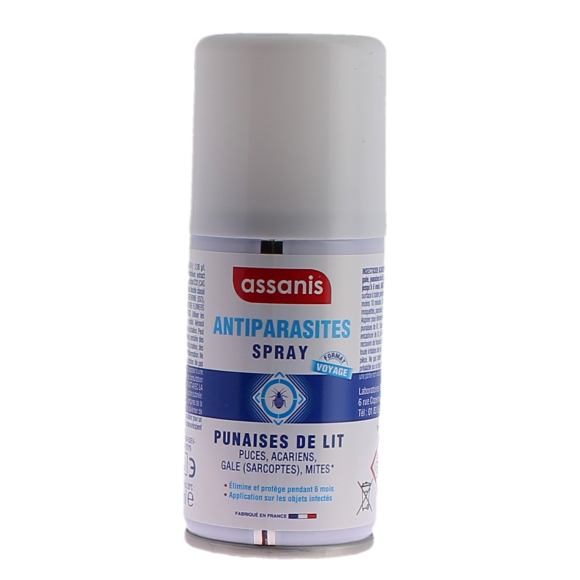 Anti-parasites spray punaises de lit Assanis - spray de 75ml