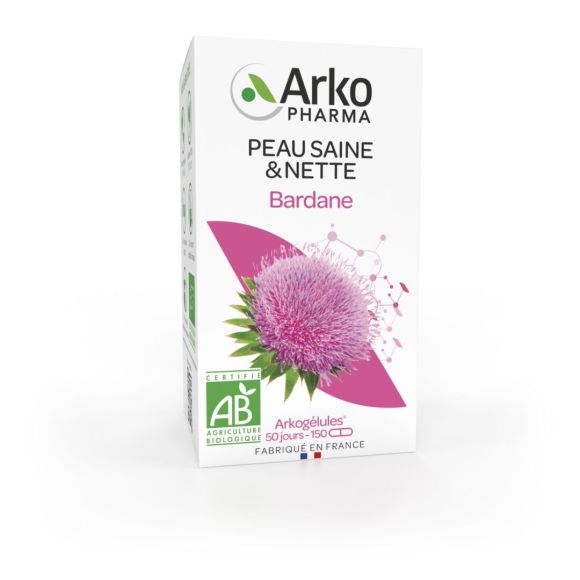 Arkogélules Bardane bio Arkopharma - boite de 150 gélules