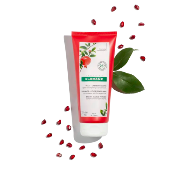 Baume après-shampooing Grenade éclat couleur Klorane - tube de 200 ml