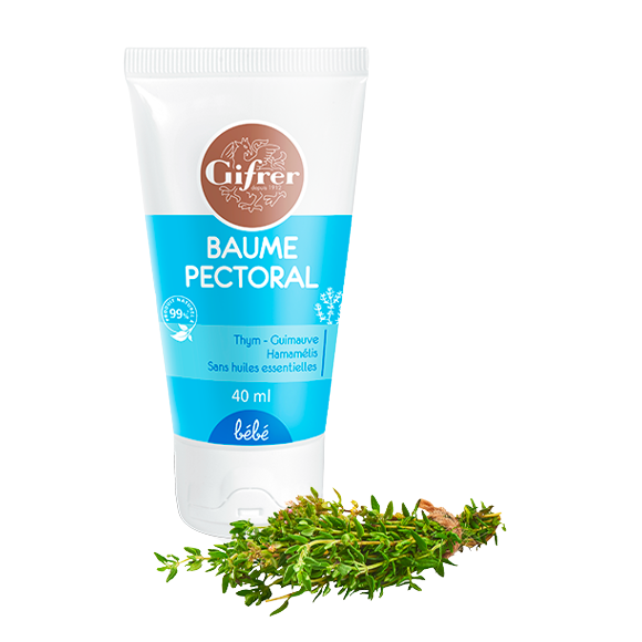 Baume pectoral bébé Gifrer - tube de 40 ml