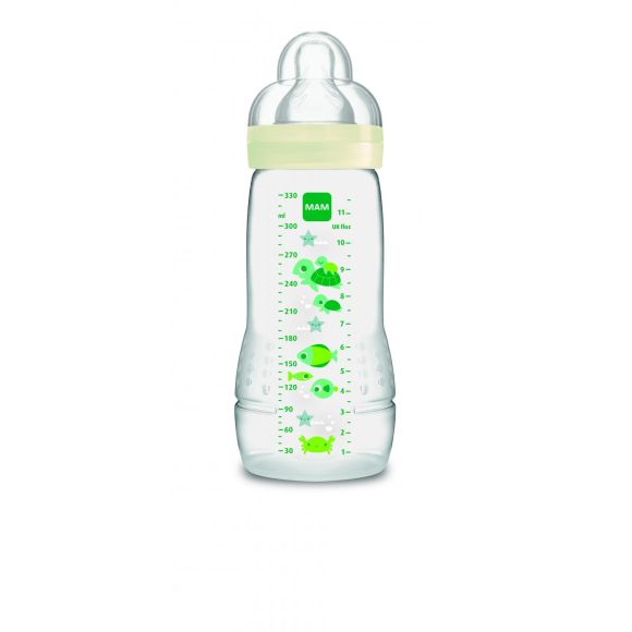 Biberon Easy Active 2ème âge 6 mois et + Mam - 1 biberon de 330 ml